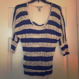 American rag shirt with lace back